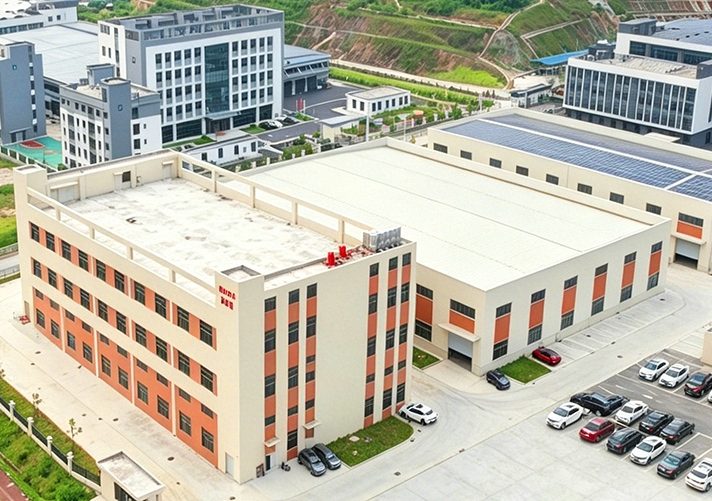 A production base covering an area of over 10,000 square meters for car films